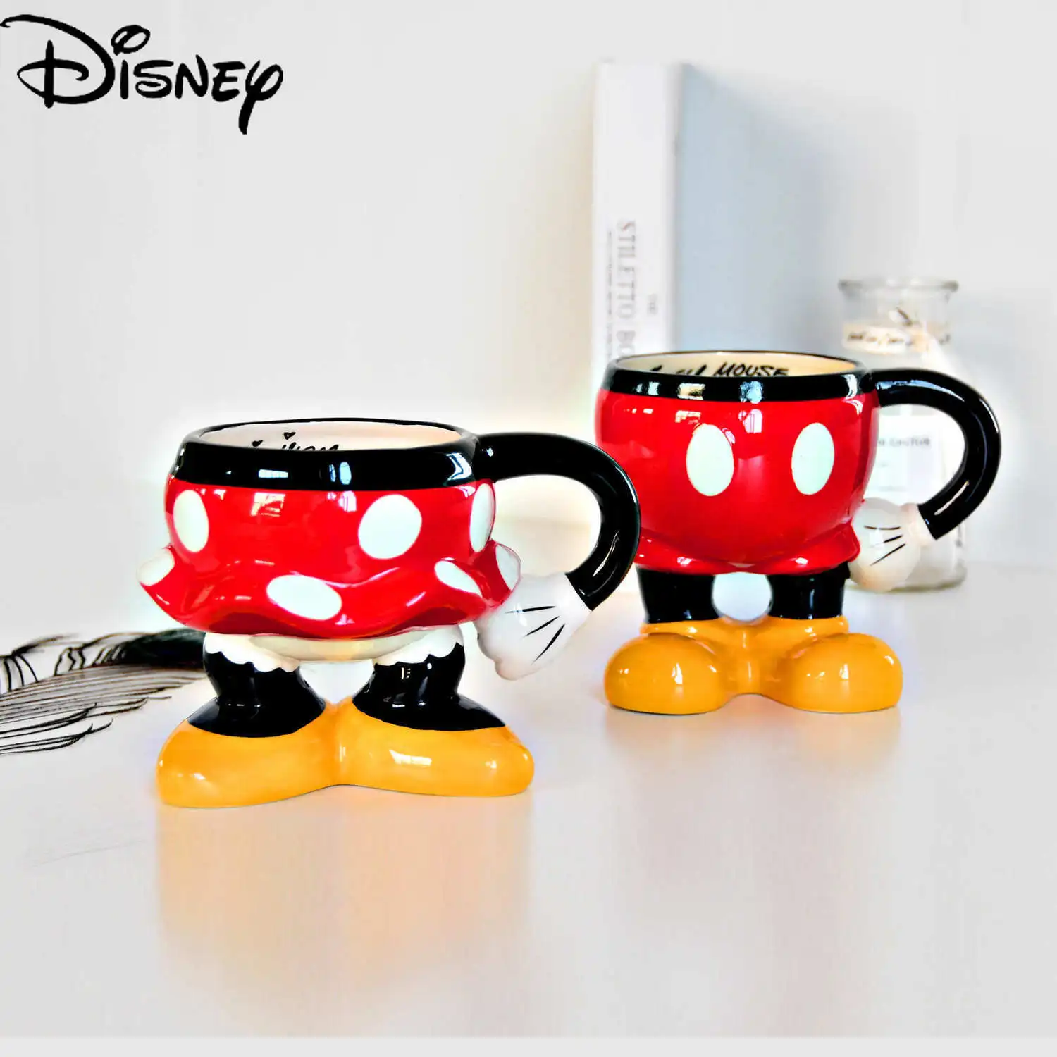 Disney Cute Cartoon Mug Coffee Cup Collection Cup Anime Mickey Half-length Ceramic Cup Simple Couple Pair Cup
Disney Cute Cartoon Mug Coffee Cup Collection Cup Anime Mickey Half-length Ceramic Cup Simple Couple Pair Cup