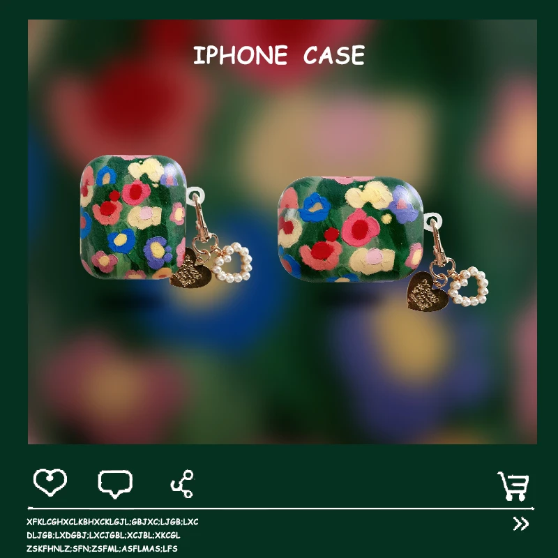 Защитный чехол для Apple Airpods 1 2 Pro, зарядное устройство, отличительный чехол с защитой от повреждений и подвеской, лидер продаж, цветные цветы
Защитный чехол для Apple Airpods 1 2 Pro, зарядное устройство, отличительный чехол с защитой от повреждений и подвеской, лидер продаж, цветные цветы
