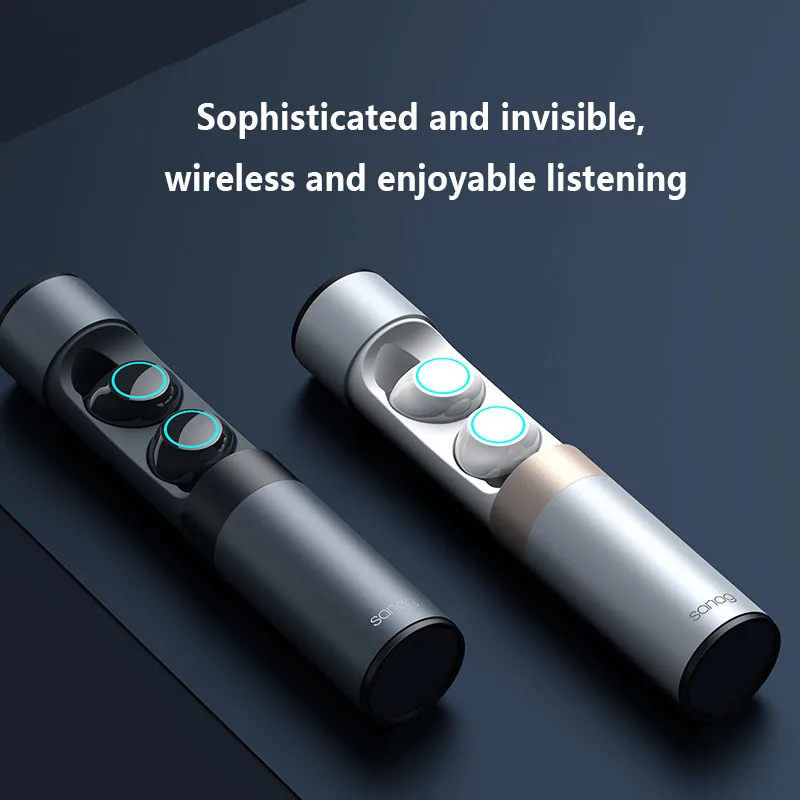 Новые TWS Мини Беспроводная Bluetooth-гарнитура стерео Bluetooth 5,0 гарнитура микрофон с сабвуфером Водонепроницаемая наушники для занятий спортом с ...
Новые TWS Мини Беспроводная Bluetooth-гарнитура стерео Bluetooth 5,0 гарнитура микрофон с сабвуфером Водонепроницаемая наушники для занятий спортом с ...
