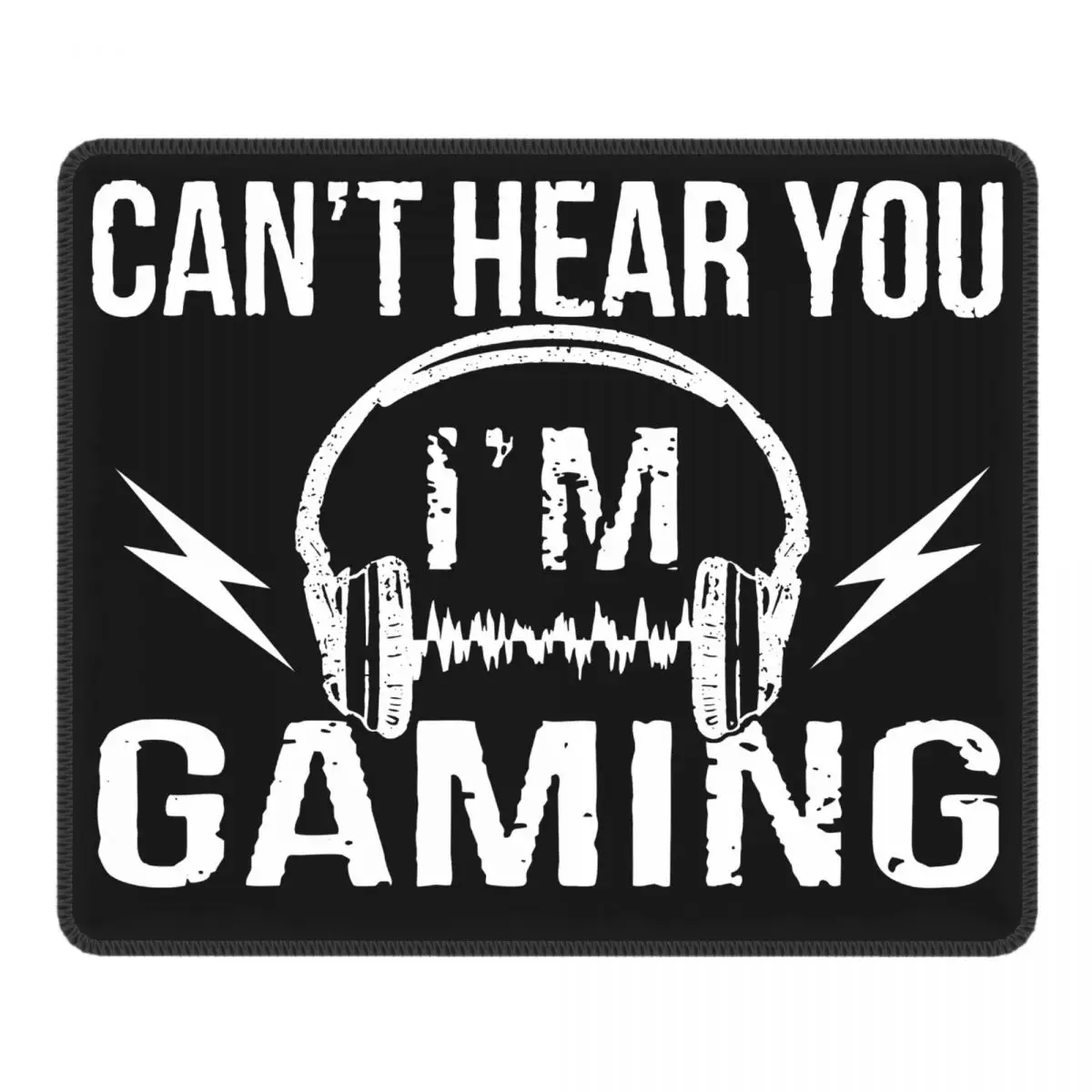 Headset Can't Hear You I'm Gaming Gaming Mouse Pad Gamer Video Game Lockedge Soft Mat Rubber Computer Keyboard Desk Pad
Headset Can't Hear You I'm Gaming Gaming Mouse Pad Gamer Video Game Lockedge Soft Mat Rubber Computer Keyboard Desk Pad