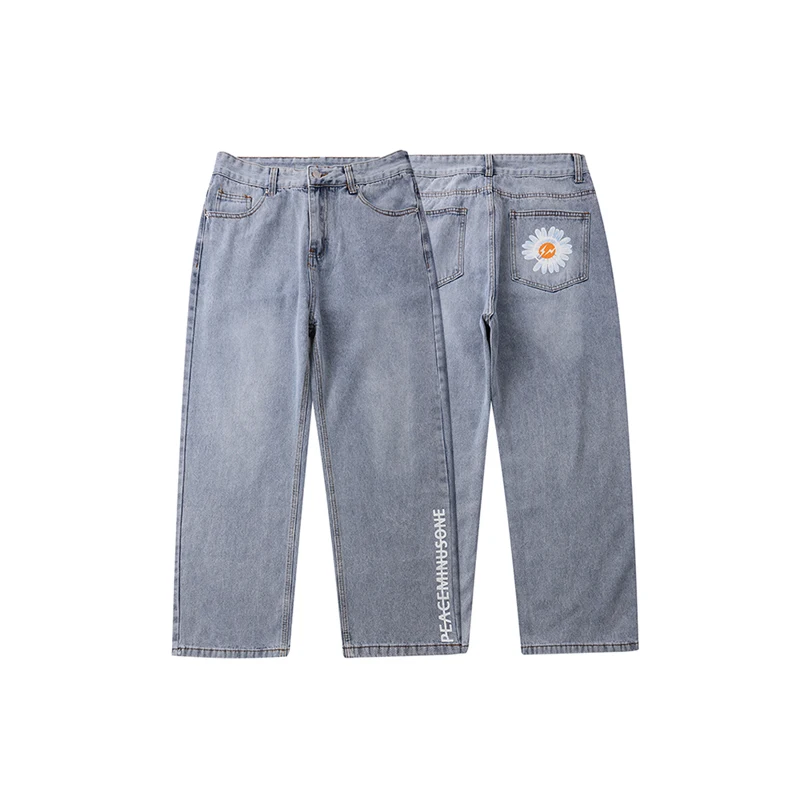 Мужские и женские джинсы Peaceminusone, узкие прямые брюки, высокое качество 
Мужские и женские джинсы Peaceminusone, узкие прямые брюки, высокое качество