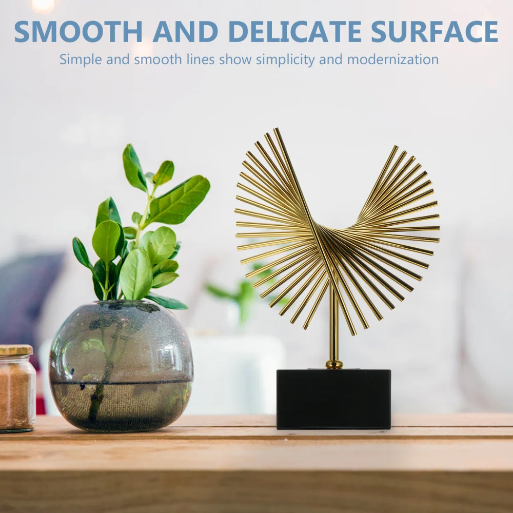 1Pc Iron Art Ornament Abstract Sculpture Ornament Fashion Metal Desktop Ornament
1Pc Iron Art Ornament Abstract Sculpture Ornament Fashion Metal Desktop Ornament