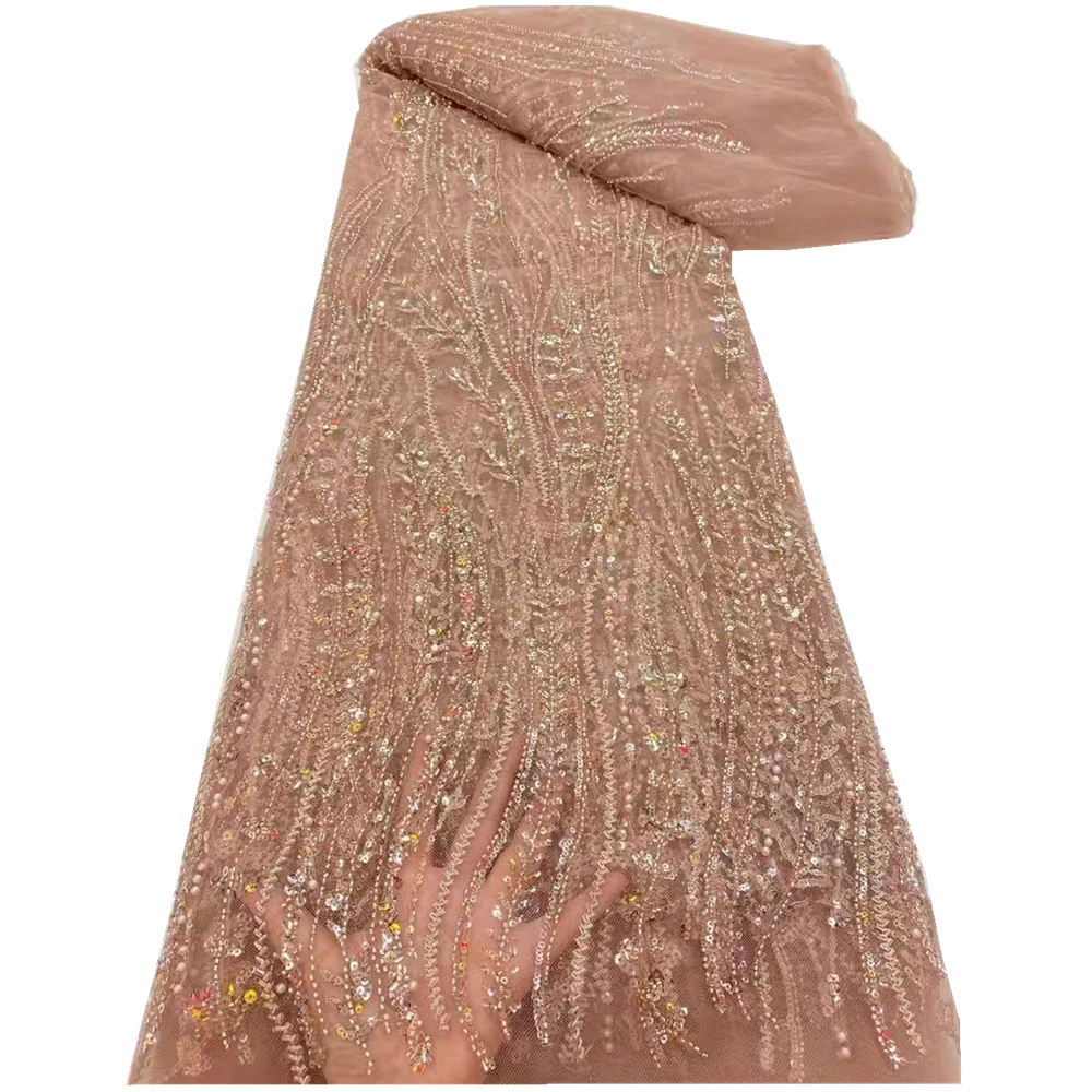 with beads and Sequin Lace Fabric Mesh African Embroidery Nigerian French Party Latest High Quality Tulle Hot Sale FJ-425
with beads and Sequin Lace Fabric Mesh African Embroidery Nigerian French Party Latest High Quality Tulle Hot Sale FJ-425