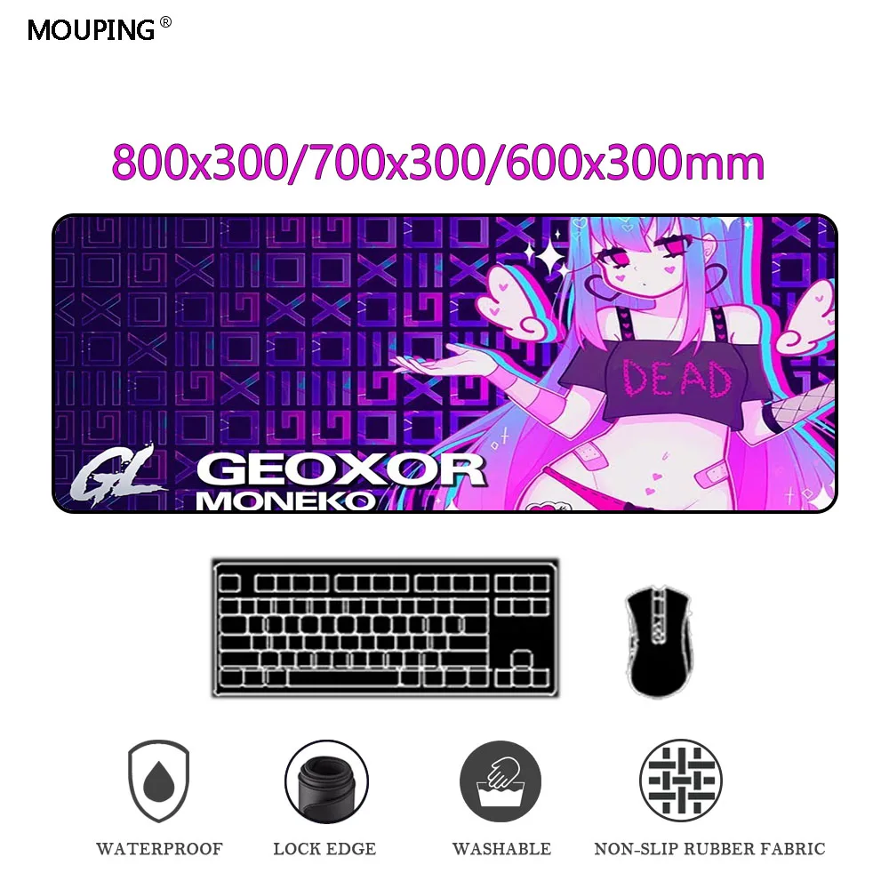 Mousepad Pink Cute Kawaii Anime Mouse Pad Gamer Girl Geoxor Gaming Accessories Keyboard Deskamt Carpet 800x300 Rug DropShipping
Mousepad Pink Cute Kawaii Anime Mouse Pad Gamer Girl Geoxor Gaming Accessories Keyboard Deskamt Carpet 800x300 Rug DropShipping