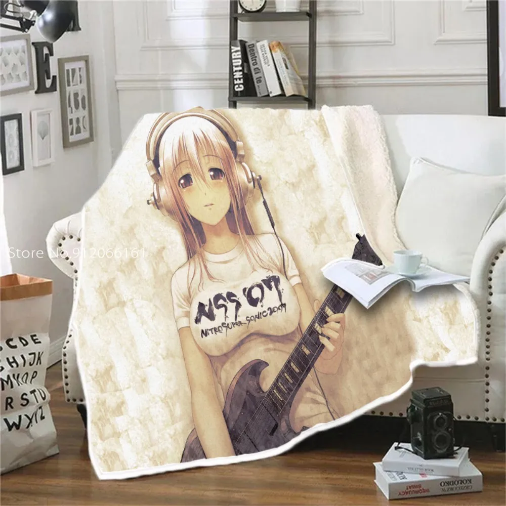 Супер плюшевое одеяло с аниме Super Sonico, шерпа, флисовое покрывало, одеяло, симпатичное постельное белье, квадратное шерстяное мягкое одеяло д...
Супер плюшевое одеяло с аниме Super Sonico, шерпа, флисовое покрывало, одеяло, симпатичное постельное белье, квадратное шерстяное мягкое одеяло д...
