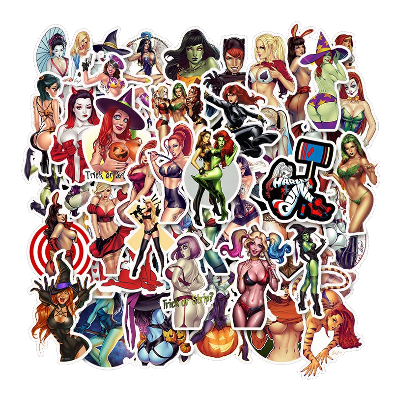 50Pcs Computer Sticker Waterproof Tease Vulgar Sexy Beauty Girls Stickers Laptop Skateboard Luggage Decal For Notebook Sticker
50Pcs Computer Sticker Waterproof Tease Vulgar Sexy Beauty Girls Stickers Laptop Skateboard Luggage Decal For Notebook Sticker