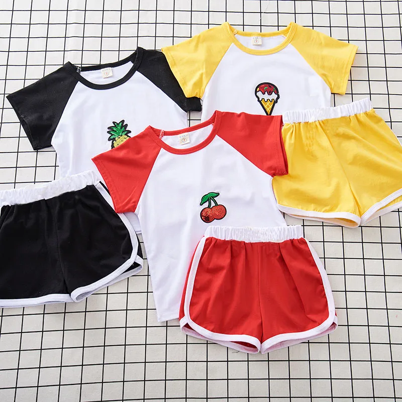 Summer Girls Outfits Unicorn Cartoon Clothes Set for Girls Short Clothes Suit Kids
Summer Girls Outfits Unicorn Cartoon Clothes Set for Girls Short Clothes Suit Kids