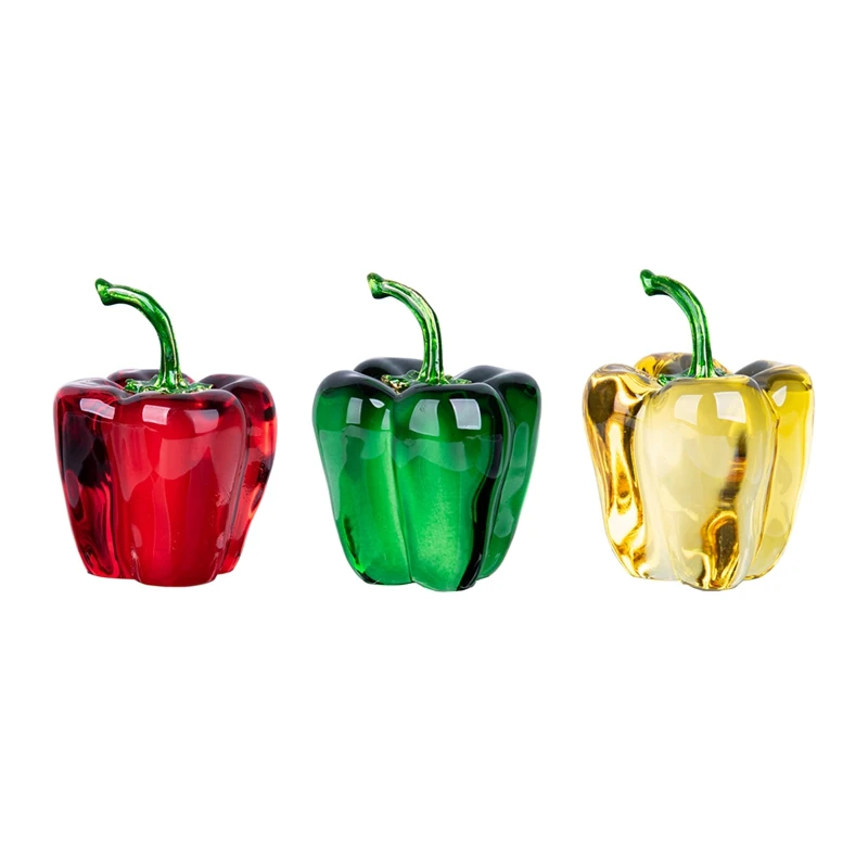 New Simulation Crystal Desktop Decoration Color Pepper Fashion Home Decoration Living Room Accessories
New Simulation Crystal Desktop Decoration Color Pepper Fashion Home Decoration Living Room Accessories