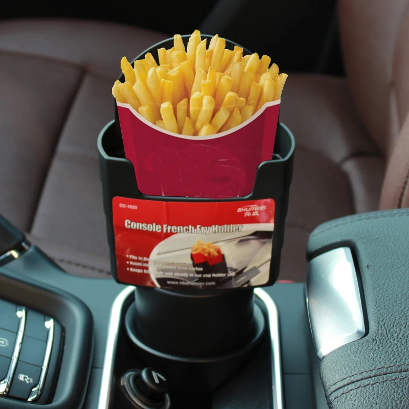 Car Cup Fries Holder Food Tray Storage Box Bucket Fries Snacks Box Food Drink Cup Holder Car-Styling Food Truck Mug Holder 
Car Cup Fries Holder Food Tray Storage Box Bucket Fries Snacks Box Food Drink Cup Holder Car-Styling Food Truck Mug Holder