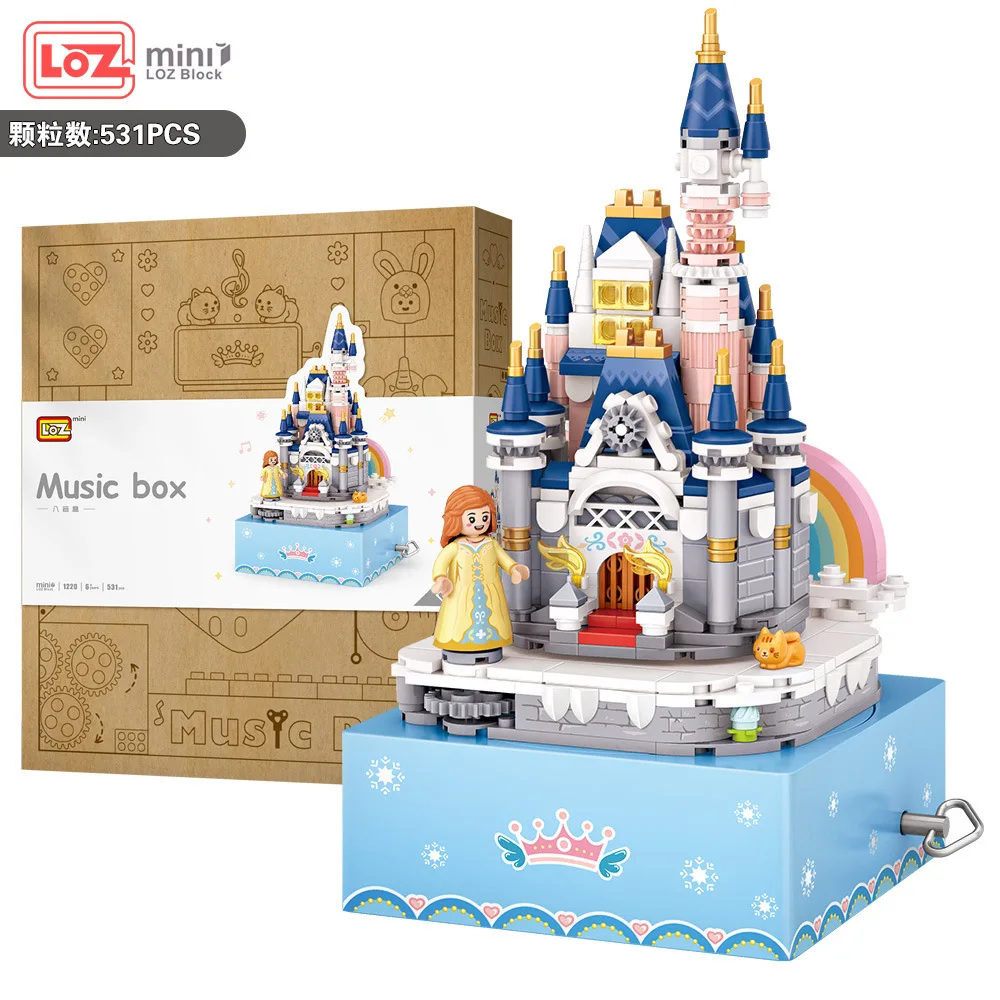 LOZ Blocks Beaustiful Castle Building Bricks with Music Box Toy Kids Gifts Toys for Children Girls Present Christmas 1220
LOZ Blocks Beaustiful Castle Building Bricks with Music Box Toy Kids Gifts Toys for Children Girls Present Christmas 1220