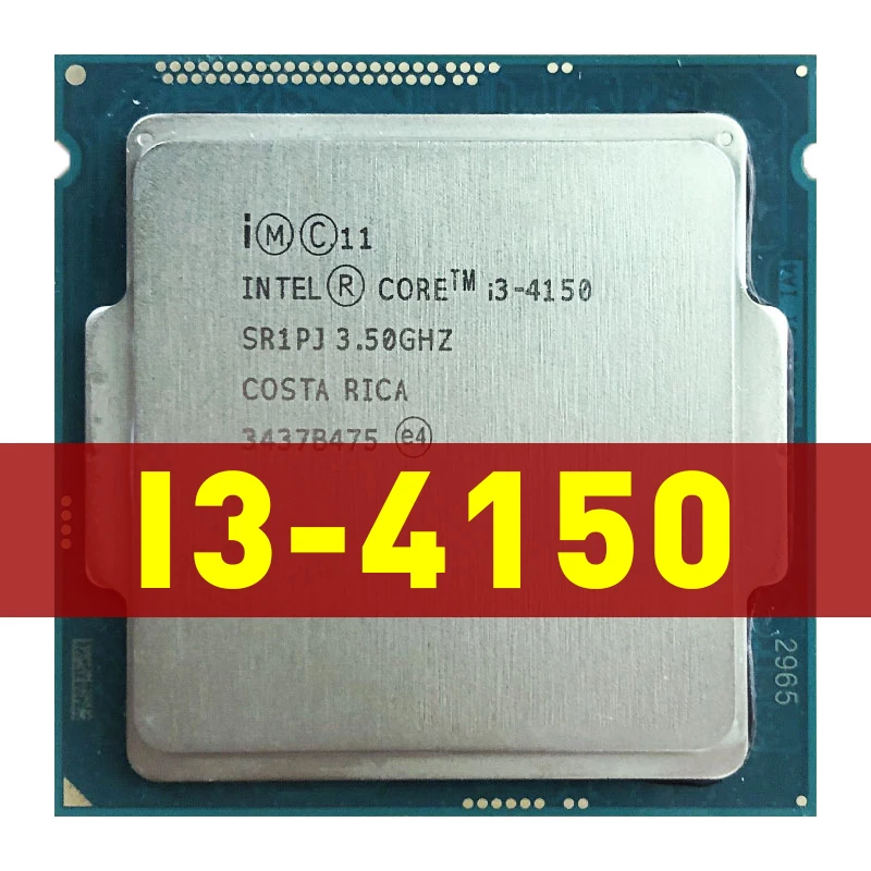 Процессор Intel Core i3-4150 i3 4150 3,5 ГГц двухъядерный четырехпоточный 3M 54W LGA 1150
Процессор Intel Core i3-4150 i3 4150 3,5 ГГц двухъядерный четырехпоточный 3M 54W LGA 1150