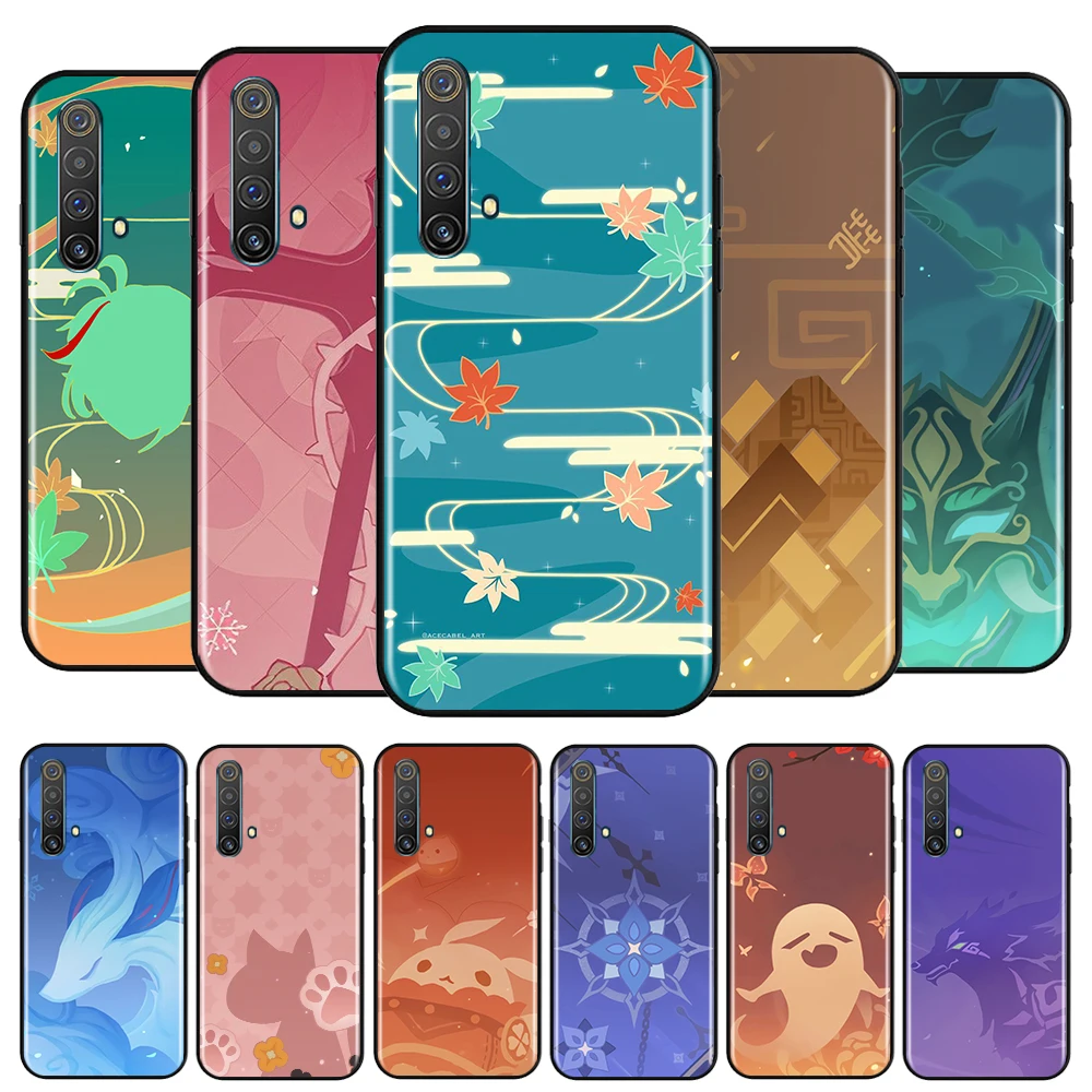 Genshin Impact Game For OPPO Realme Q3 Q2 V15 V3 X50 X7 X3 X2 XT Pro Carnival Superzoom 5G Silicone Black Phone Case
Genshin Impact Game For OPPO Realme Q3 Q2 V15 V3 X50 X7 X3 X2 XT Pro Carnival Superzoom 5G Silicone Black Phone Case
