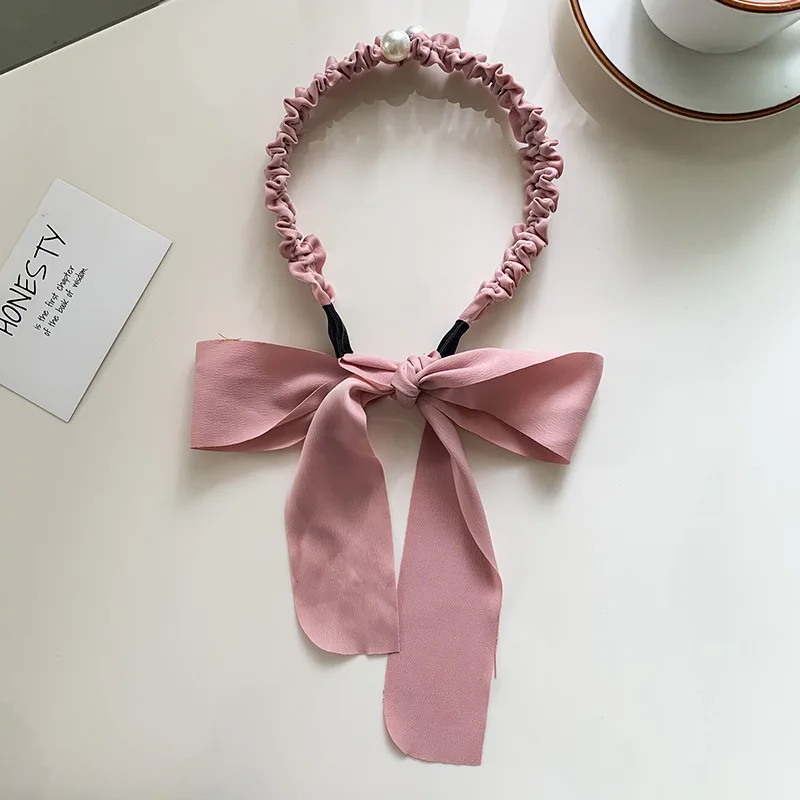 Sweet Girls Pearl Hairbands Braid Long Ribbon Hair Band Headband for Women Chiffon Hair Hoop Bezel Floral Print Hair Accessories
Sweet Girls Pearl Hairbands Braid Long Ribbon Hair Band Headband for Women Chiffon Hair Hoop Bezel Floral Print Hair Accessories