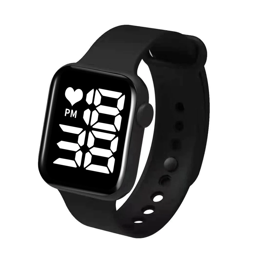 Digital Sport Watch Women Watches Rubber Digital Led Electronic Wristwatch Life Waterproof Fitness Wristwatch Men Girl Kid Hours
Digital Sport Watch Women Watches Rubber Digital Led Electronic Wristwatch Life Waterproof Fitness Wristwatch Men Girl Kid Hours