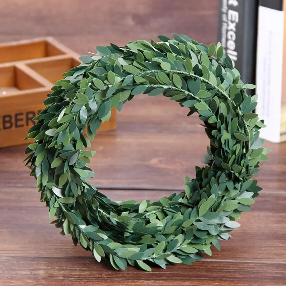 7.5M Silk Garland Green Leaf Iron Wire Artificial Flower Vine Car For Wedding Wreath DIY Flowers Rattan Decoration G6X9
7.5M Silk Garland Green Leaf Iron Wire Artificial Flower Vine Car For Wedding Wreath DIY Flowers Rattan Decoration G6X9
