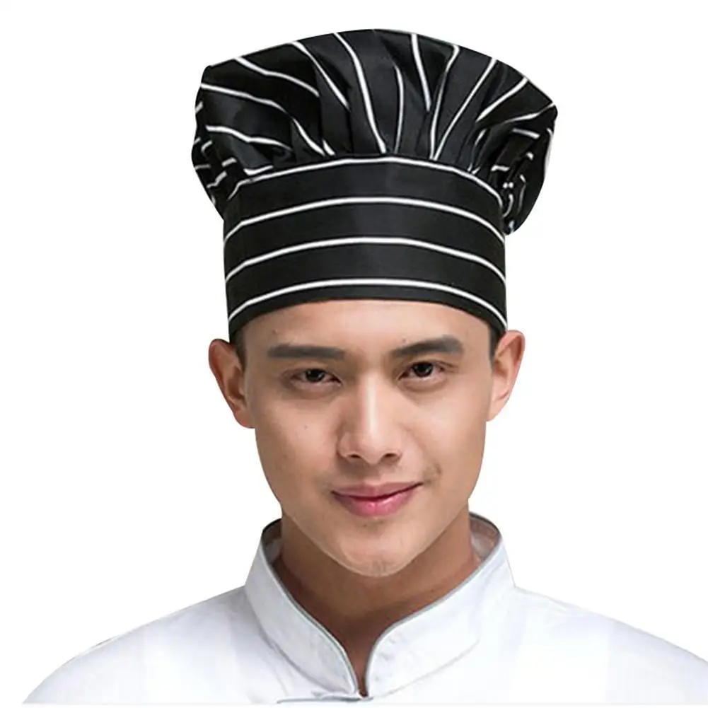 Professional Hats Stretchy Adjustable Men Cap Kitchen Cook Uniform Baker Catering Chef Hat Elastic Workwear Hat Beanies Caps
Professional Hats Stretchy Adjustable Men Cap Kitchen Cook Uniform Baker Catering Chef Hat Elastic Workwear Hat Beanies Caps