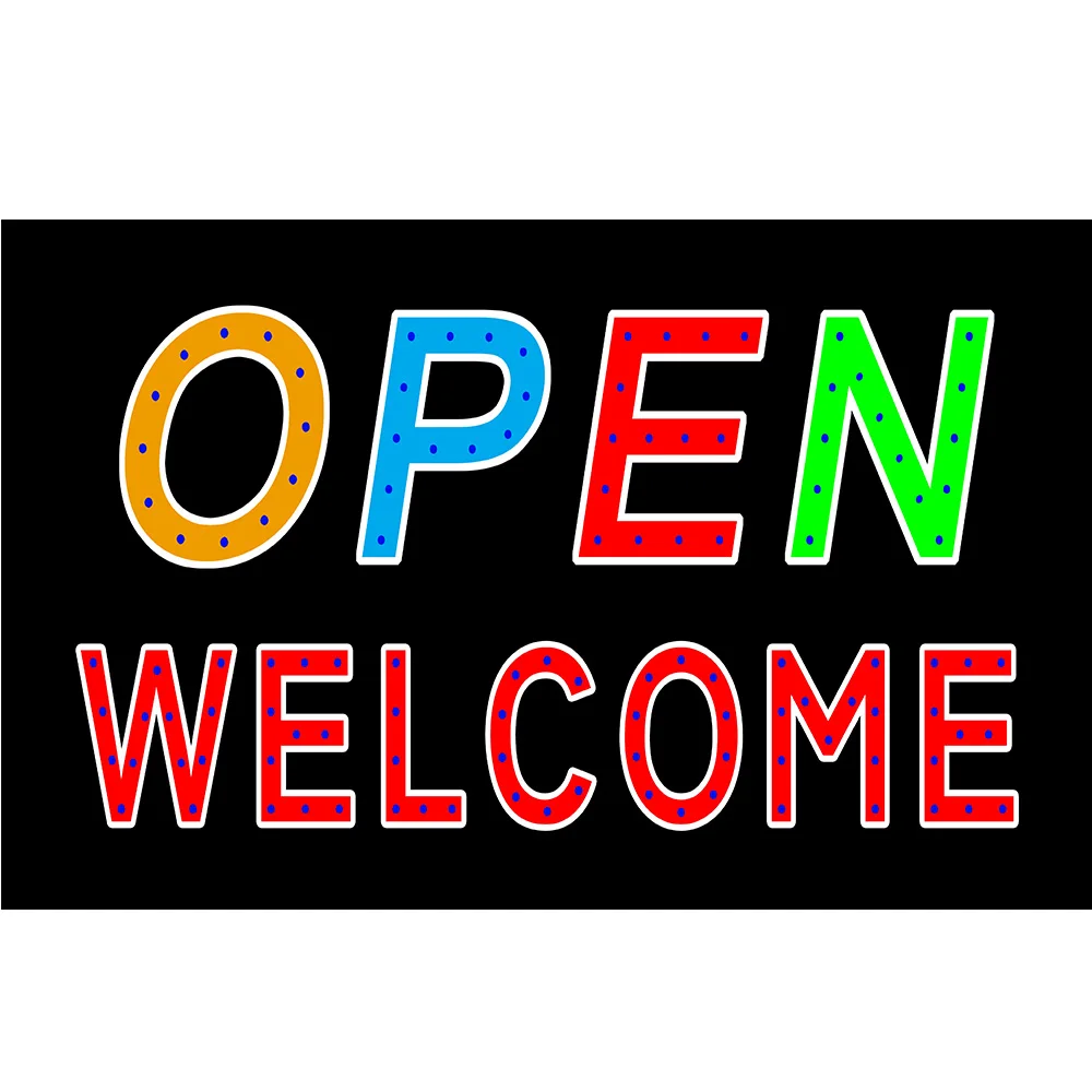 CHENXI Direct Selling 10x19 Inch Semi-outdoor Ultra Bright flashing led shop open welcome sign
CHENXI Direct Selling 10x19 Inch Semi-outdoor Ultra Bright flashing led shop open welcome sign