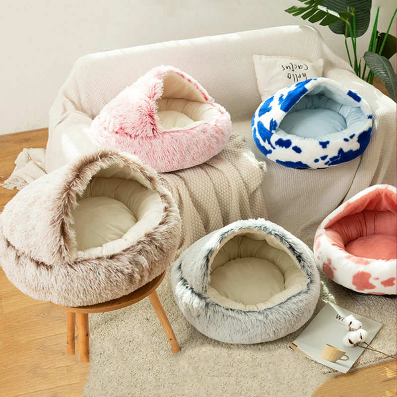 Winter 2 In 1 Cat Bed round warm pet bed House Long Plush Dog Bed Warm Sleeping Bag Sofa Cushion Nest for Small dogs cats Kitten
Winter 2 In 1 Cat Bed round warm pet bed House Long Plush Dog Bed Warm Sleeping Bag Sofa Cushion Nest for Small dogs cats Kitten