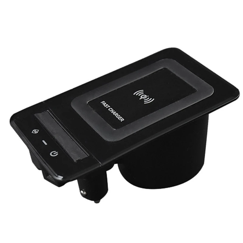 15W Car Wireless Charger QI Phone Charger Charging Plate Water Cup Charging Holder For- A6 C8 A7 2019-2021
15W Car Wireless Charger QI Phone Charger Charging Plate Water Cup Charging Holder For- A6 C8 A7 2019-2021