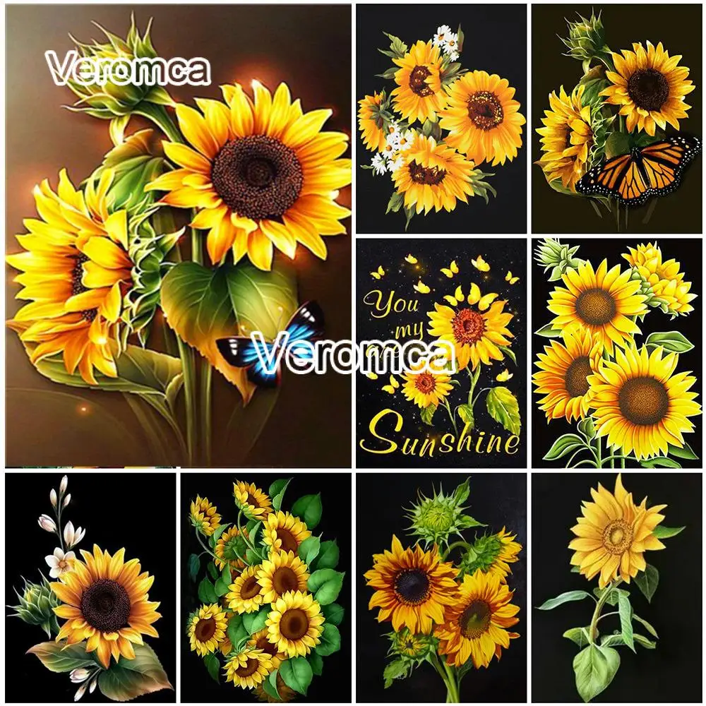 5D Diy Diamond Embroidery Sunflower Scenery Full Drill Flower Diamond Painting Rhinestone Cross Stitch Kits Mosaic Wall Decor
5D Diy Diamond Embroidery Sunflower Scenery Full Drill Flower Diamond Painting Rhinestone Cross Stitch Kits Mosaic Wall Decor