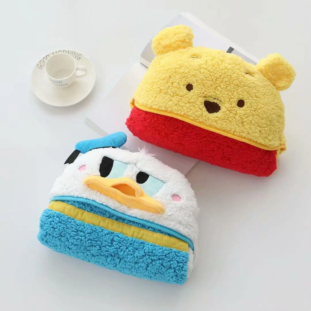Disney Cartoon Pooh Bear Blanket Coral Fleece Thick Blanket Office Nap Blanket Air Conditioning Blanket Student Hooded Cloak
Disney Cartoon Pooh Bear Blanket Coral Fleece Thick Blanket Office Nap Blanket Air Conditioning Blanket Student Hooded Cloak