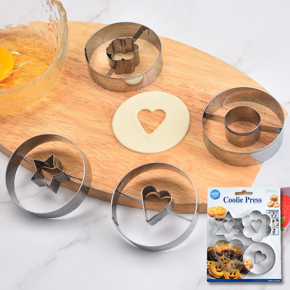 Stainless Steel Biscuit Mold Cookie Mold DIY Tool Christmas Biscuit Mold Cake Mold
Stainless Steel Biscuit Mold Cookie Mold DIY Tool Christmas Biscuit Mold Cake Mold
