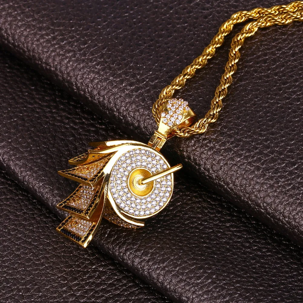 Euro-American New Cross-Border Source Roll Paper Shape Gold Plated Zircon Necklace Hip Hop Hipster Personality Necklace
Euro-American New Cross-Border Source Roll Paper Shape Gold Plated Zircon Necklace Hip Hop Hipster Personality Necklace