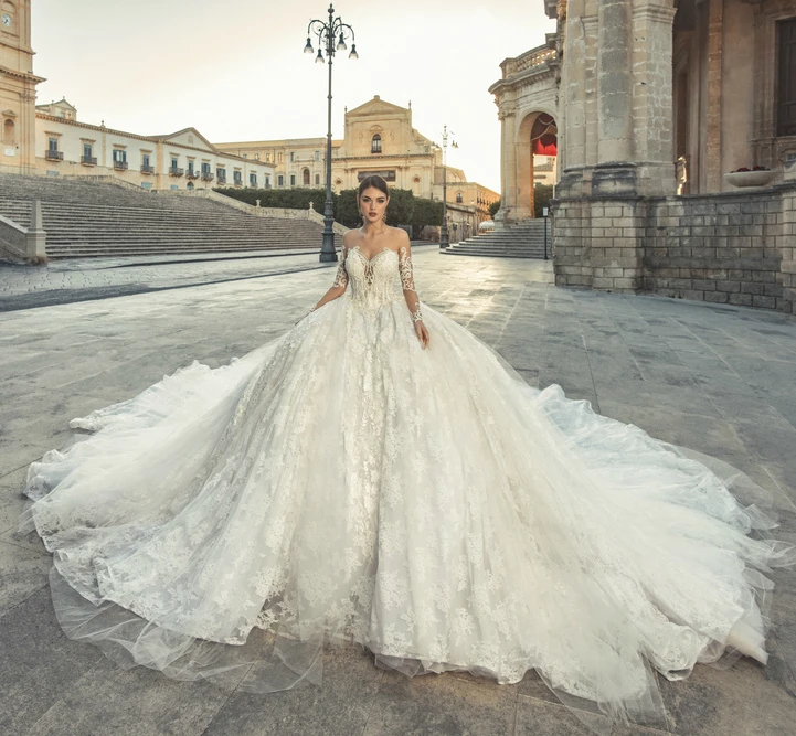 Brautkleid Новое поступление, Элегантное свадебное платье 2020, бальное платье с длинными рукавами и шлейфом для часовни, платья невесты, Vestido de noiva
Brautkleid Новое поступление, Элегантное свадебное платье 2020, бальное платье с длинными рукавами и шлейфом для часовни, платья невесты, Vestido de noiva