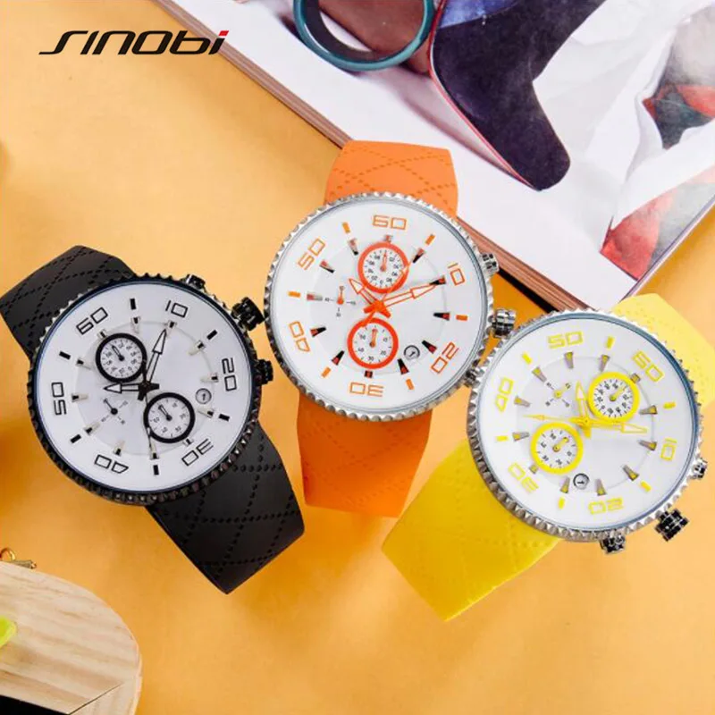 Sinobi Sports Watches Relaxation Mens Stopwatch Waterproof Watch Reloj Hombre Sinobi Sports Watches relaxation Mens Stopwatch
Sinobi Sports Watches Relaxation Mens Stopwatch Waterproof Watch Reloj Hombre Sinobi Sports Watches relaxation Mens Stopwatch