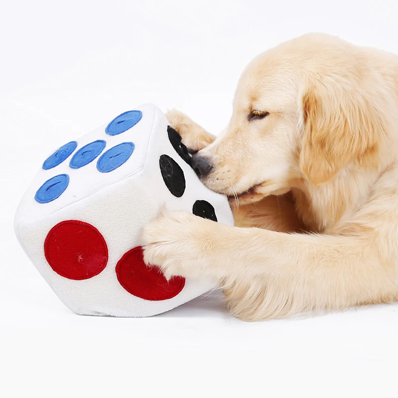 Aapet 1pc Pet Bite Toy Plush Simulation Dice Shape Dog Molar Chew Toys Interactive Toy For Dog Pet Dog Teeth Cleaning Supplies
Aapet 1pc Pet Bite Toy Plush Simulation Dice Shape Dog Molar Chew Toys Interactive Toy For Dog Pet Dog Teeth Cleaning Supplies
