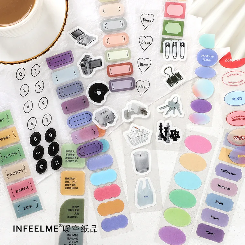 40 Pcs Small Fresh Dialog Box Decorative Long Washi Stickers Scrapbooking Diy Label Diary Stationery Album Journal Planner Stick
40 Pcs Small Fresh Dialog Box Decorative Long Washi Stickers Scrapbooking Diy Label Diary Stationery Album Journal Planner Stick
