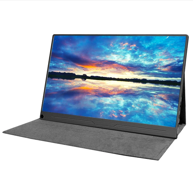 15 6 дюймовый игровой портативный 4K сенсорный монитор 3840X2160 UHD с подставкой Чехол IPS