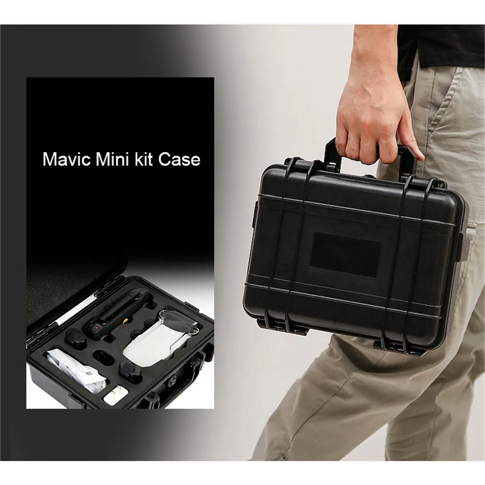 Waterproof Storage Case for DJI Mavic Mini RC Drone Accessories Travel Carrying Shockproof Hard Case Box for DJI Mavic Mini 
Waterproof Storage Case for DJI Mavic Mini RC Drone Accessories Travel Carrying Shockproof Hard Case Box for DJI Mavic Mini