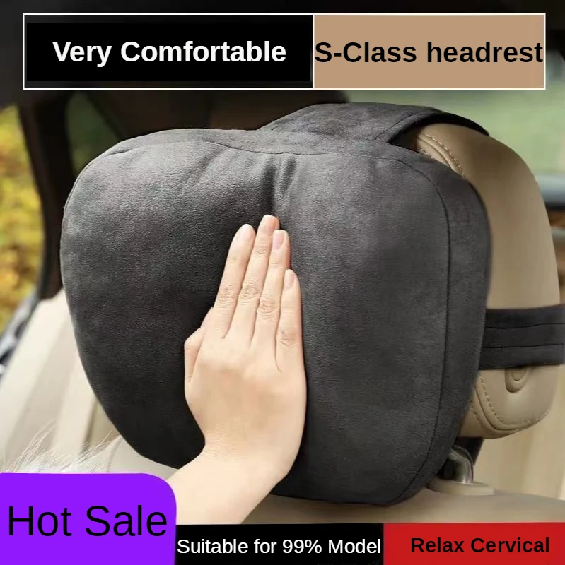 Top Quality Car Headrest Neck Support Seat / Maybach Design S Class Soft Universal Adjustable Car Neck Pillow Waist pillow
Top Quality Car Headrest Neck Support Seat / Maybach Design S Class Soft Universal Adjustable Car Neck Pillow Waist pillow