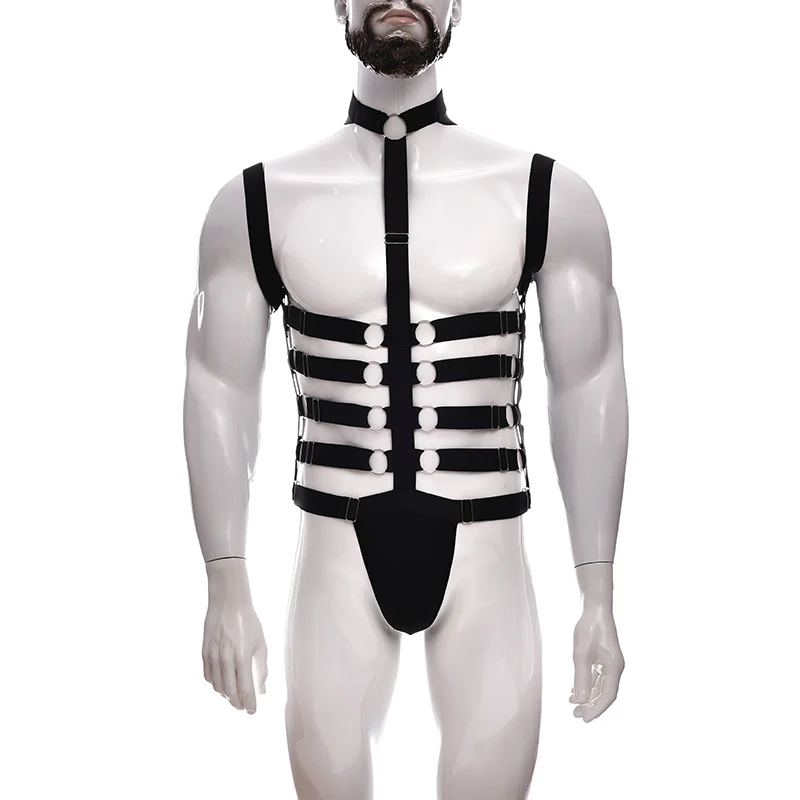 Male Underwear Full Body Harness Belt Garter Hollow Open Chest Cage Bra Elastic Adjustable Pole Dance Men Harness Set
Male Underwear Full Body Harness Belt Garter Hollow Open Chest Cage Bra Elastic Adjustable Pole Dance Men Harness Set