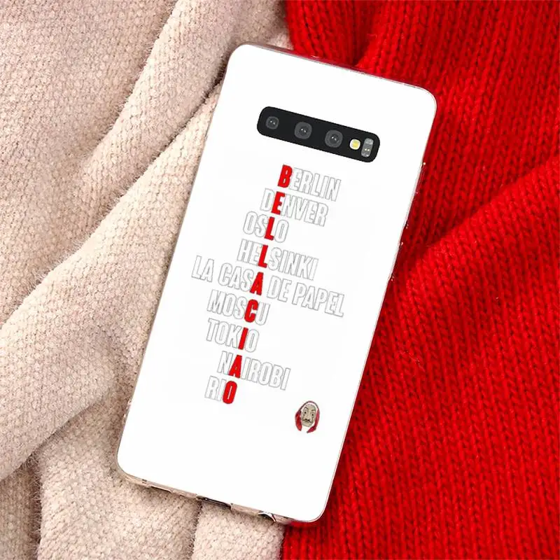 TV Money Heist House Paper Phone Case Transparent for Samsung A71 S9 10 20 HUAWEI p30 40 honor 10i 8x xiaomi note 8 Pro 10t 11
TV Money Heist House Paper Phone Case Transparent for Samsung A71 S9 10 20 HUAWEI p30 40 honor 10i 8x xiaomi note 8 Pro 10t 11