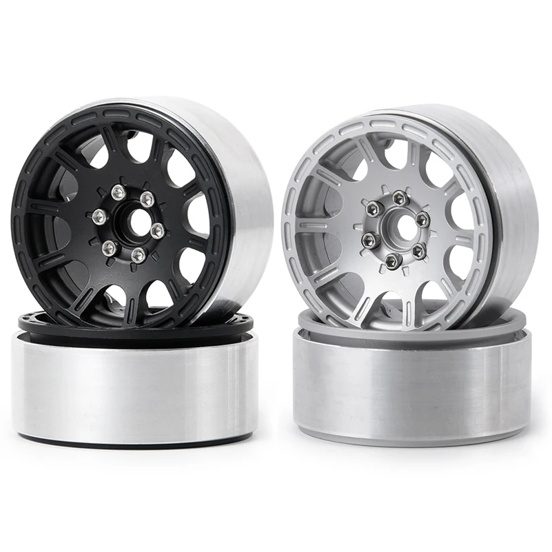 1.9inch RC Car Wheel Rims Alloy Beadlock Wheel Hubs for 1/10 Axial SCX10 D90 CC01 RC Crawler Car
1.9inch RC Car Wheel Rims Alloy Beadlock Wheel Hubs for 1/10 Axial SCX10 D90 CC01 RC Crawler Car