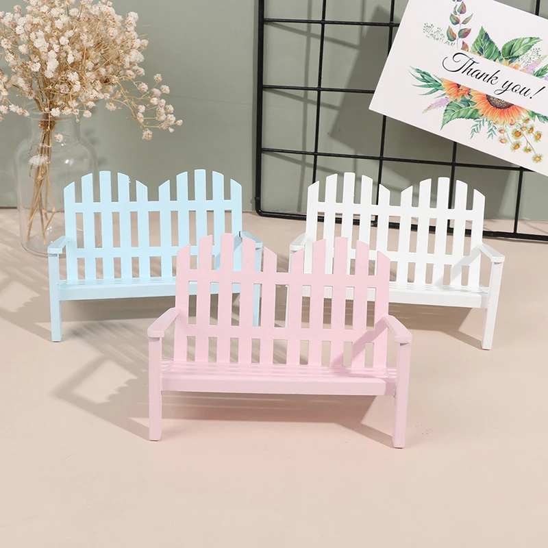 Mini Ornament Miniature Park Bench Craft DIY Figurines Bench Model Garden Decor
Mini Ornament Miniature Park Bench Craft DIY Figurines Bench Model Garden Decor