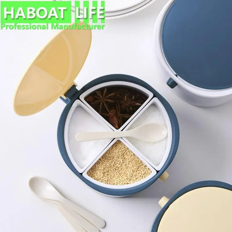 Four-in-One Condiment Box Set Jars with Lid White And Blue Color Home and Kitchen Accessories
Four-in-One Condiment Box Set Jars with Lid White And Blue Color Home and Kitchen Accessories