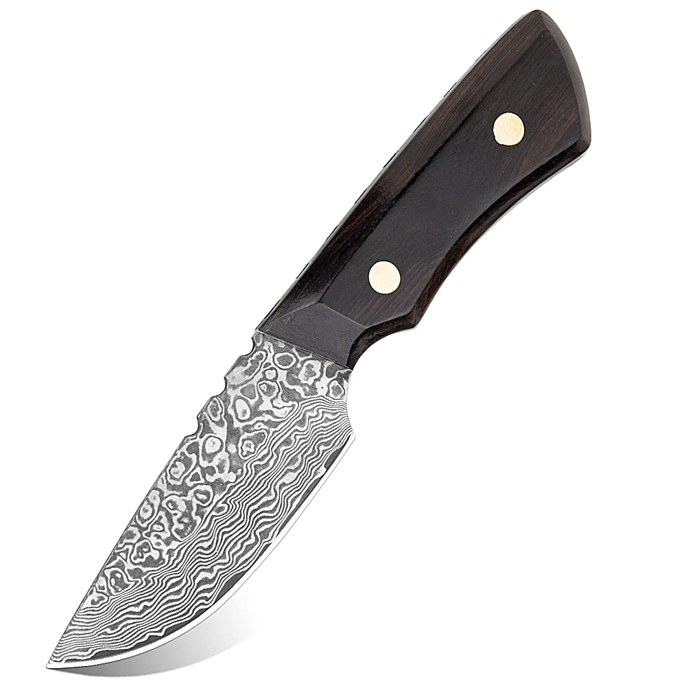 KKWOLF Fixed Blade Hunting Knife Damascus Steel Camping Small Straight Knives Outdoor Tactical Survival Knife Self-defense Tool
KKWOLF Fixed Blade Hunting Knife Damascus Steel Camping Small Straight Knives Outdoor Tactical Survival Knife Self-defense Tool