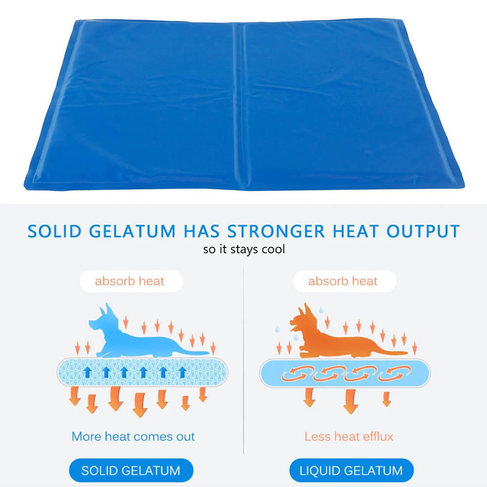 1 Pcs Pet Ice Pad Dog Cooling Mat Breathable Washable Pet Cool Mat Bed Cat Cushion Summer Keep Cool Pet Cooling Dog Mat
1 Pcs Pet Ice Pad Dog Cooling Mat Breathable Washable Pet Cool Mat Bed Cat Cushion Summer Keep Cool Pet Cooling Dog Mat