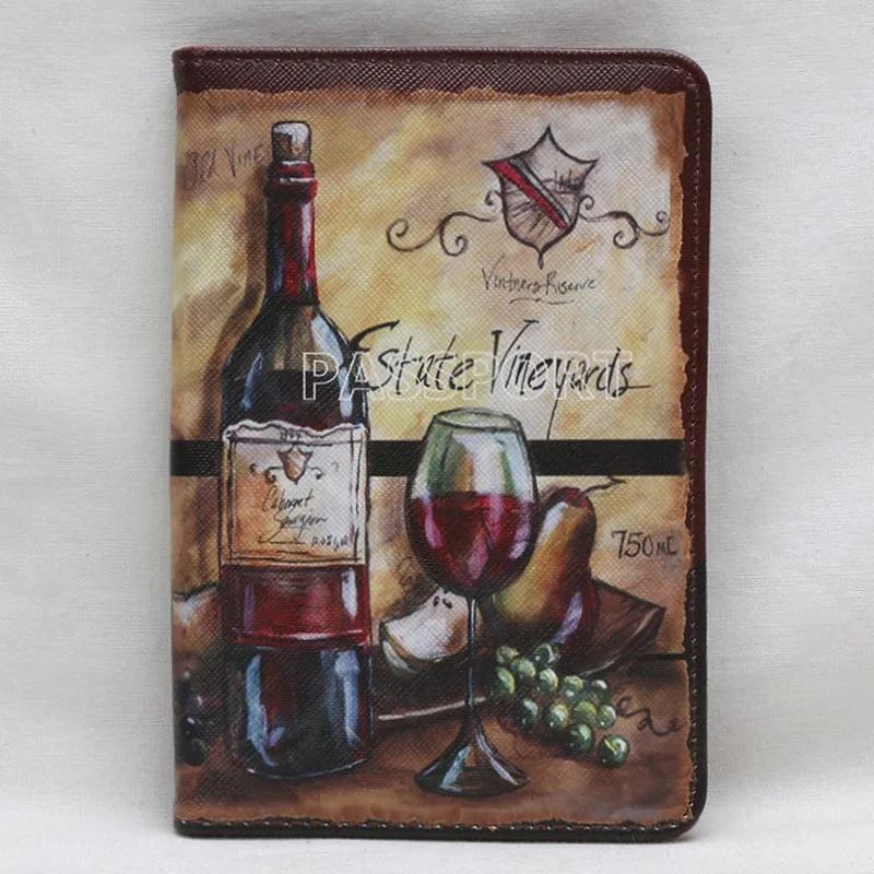 High Quality Travel Accessories Wine Bottle Passport Holder PU Leather Travel Passport Cover Case Card ID Holders 14cm*9.6cm
High Quality Travel Accessories Wine Bottle Passport Holder PU Leather Travel Passport Cover Case Card ID Holders 14cm*9.6cm