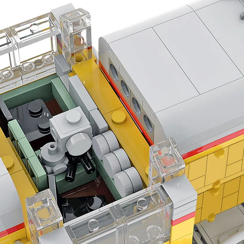 Science And Technology Engineering Series MOC Union Pacific Alco RS-2 Model Building Blocks Heavy Transport Vehicles Bricks Toy
Science And Technology Engineering Series MOC Union Pacific Alco RS-2 Model Building Blocks Heavy Transport Vehicles Bricks Toy