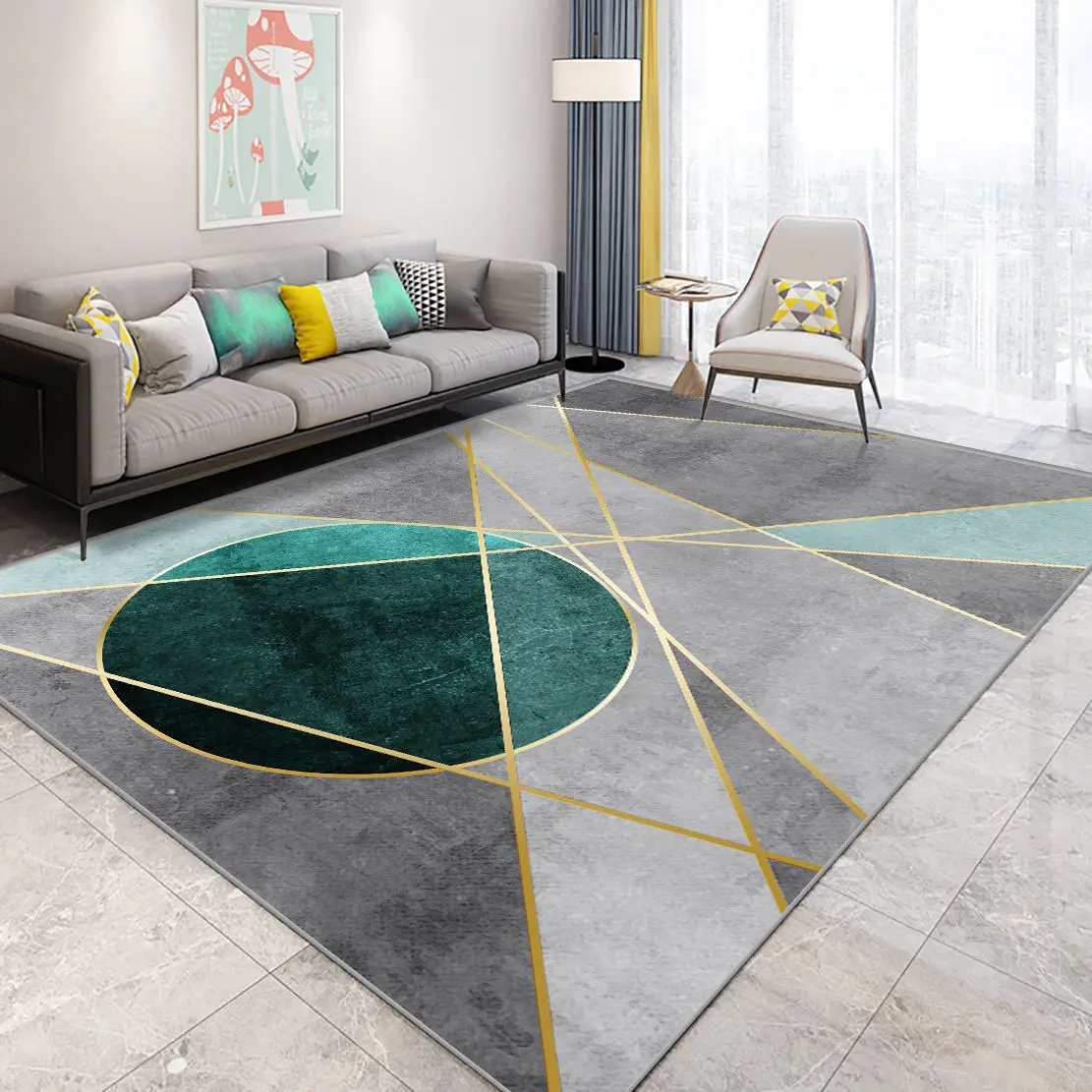 Tapete na sala de estar estilo nórdico luxo sofá mesa chá quarto tapete cabeceira decoração do quarto área grande 
Tapete na sala de estar estilo nórdico luxo sofá mesa chá quarto tapete cabeceira decoração do quarto área grande