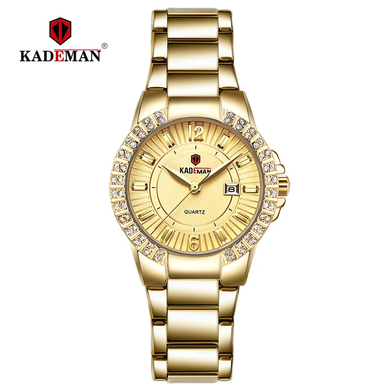 Часы наручные женские полностью стальные, Модные Роскошные водонепроницаемые с кристаллами и цирконием
Часы наручные женские полностью стальные, Модные Роскошные водонепроницаемые с кристаллами и цирконием