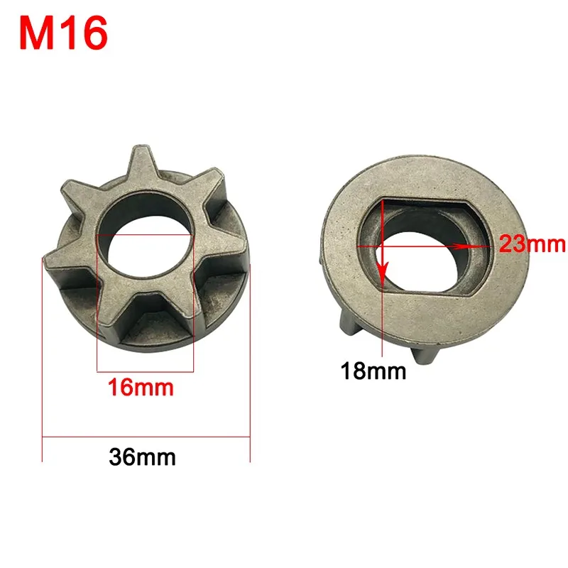 1PCS Sprocket Chain Saw Gear Angle Grinder Replacement Gear Bracket M10 M14 M16 Angle Grinder Conversion Head Gear
1PCS Sprocket Chain Saw Gear Angle Grinder Replacement Gear Bracket M10 M14 M16 Angle Grinder Conversion Head Gear