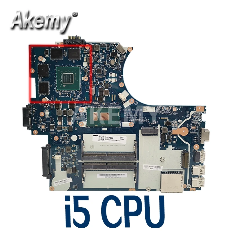 CE570 NM-A831 материнская плата для ноутбука Lenovo ThinkPad E570 E570C ноутбук материнская плата FRU 01EP400 I5 7200 GTX950M 2G DDR4 100% тест
CE570 NM-A831 материнская плата для ноутбука Lenovo ThinkPad E570 E570C ноутбук материнская плата FRU 01EP400 I5 7200 GTX950M 2G DDR4 100% тест