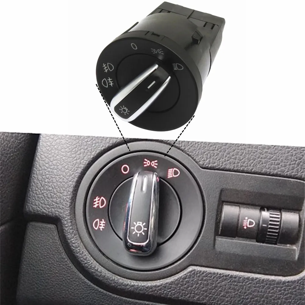 FaroeChi 3B0 941 531 3BD941531 Chrome Headlight Switch For V-W Passat B5 B5.5 Golf Bora J-ETTA MK4 New Beetle SHARAN Polo Seat
FaroeChi 3B0 941 531 3BD941531 Chrome Headlight Switch For V-W Passat B5 B5.5 Golf Bora J-ETTA MK4 New Beetle SHARAN Polo Seat