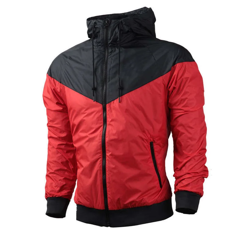 2021 Men Autumn Spring Jacket Patchwork Design Loose Style Male Casual Hooded Windbreaker Coats Outerwear EU Size S-3XL
2021 Men Autumn Spring Jacket Patchwork Design Loose Style Male Casual Hooded Windbreaker Coats Outerwear EU Size S-3XL