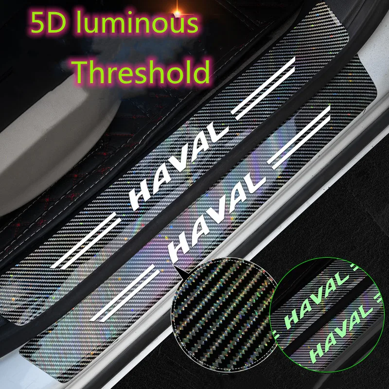 The new flash point 5D carbon fiber car luminous door sill strip anti-stepping paste anti-scratch car door pedal protection stri
The new flash point 5D carbon fiber car luminous door sill strip anti-stepping paste anti-scratch car door pedal protection stri
